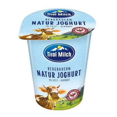 Image of Tirol Milch Naturjoghurt 1%