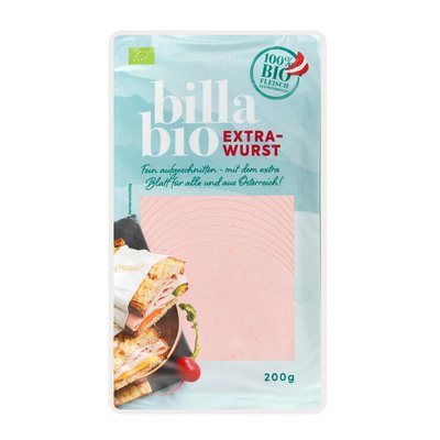 Image of BILLA Bio Extrawurst geschnitten