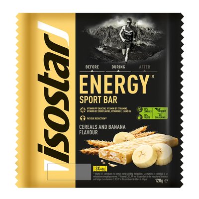 Image of Isostar Energy Sport Bar Riegel Banane 3er