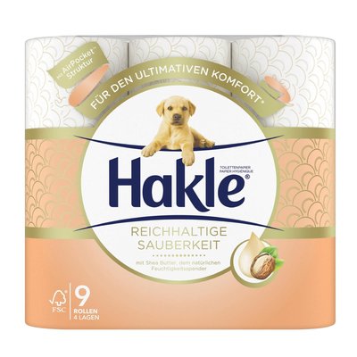 Image of Hakle Toilettenpapier Reichhaltige Sauberkeit