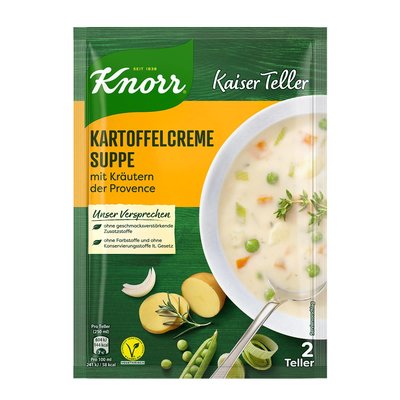Image of Knorr Kaiserteller Kartoffelcreme Suppe