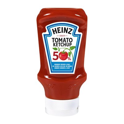 Image of Heinz Ketchup 50% weniger Zucker & Salz