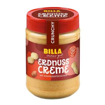 Image of BILLA Erdnusscreme Crunchy