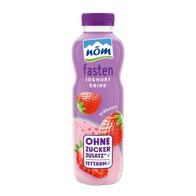 Image of nöm fasten Erdbeere Joghurtdrink