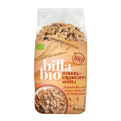 Image of BILLA Bio Dinkel Crunchy-Müsli