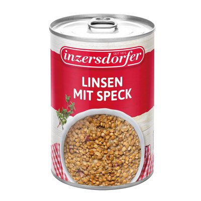 Image of Inzersdorfer Linsen mit Speck
