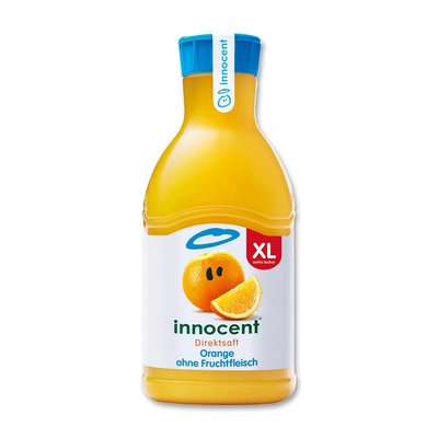 Image of innocent Orangensaft ohne Fruchtfleisch Direktsaft