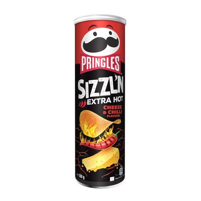 Image of Pringles Sizzling Chilli Cheese