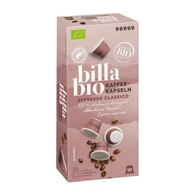Image of BILLA Bio Kapseln Espresso kompostierbar