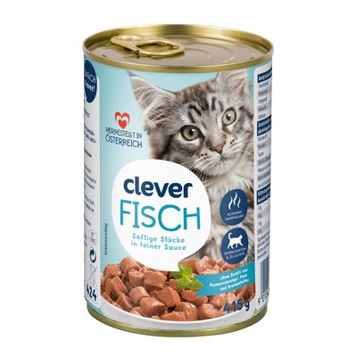 Image of Clever Katze Fisch