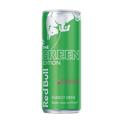 Image of Red Bull Energy Drink Green Edition Kaktusfrucht