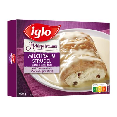 Image of Iglo Mehlspeisetraum Milchrahmstrudel