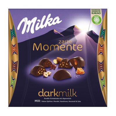 Image of Milka Zarte Momente - Dark Milk