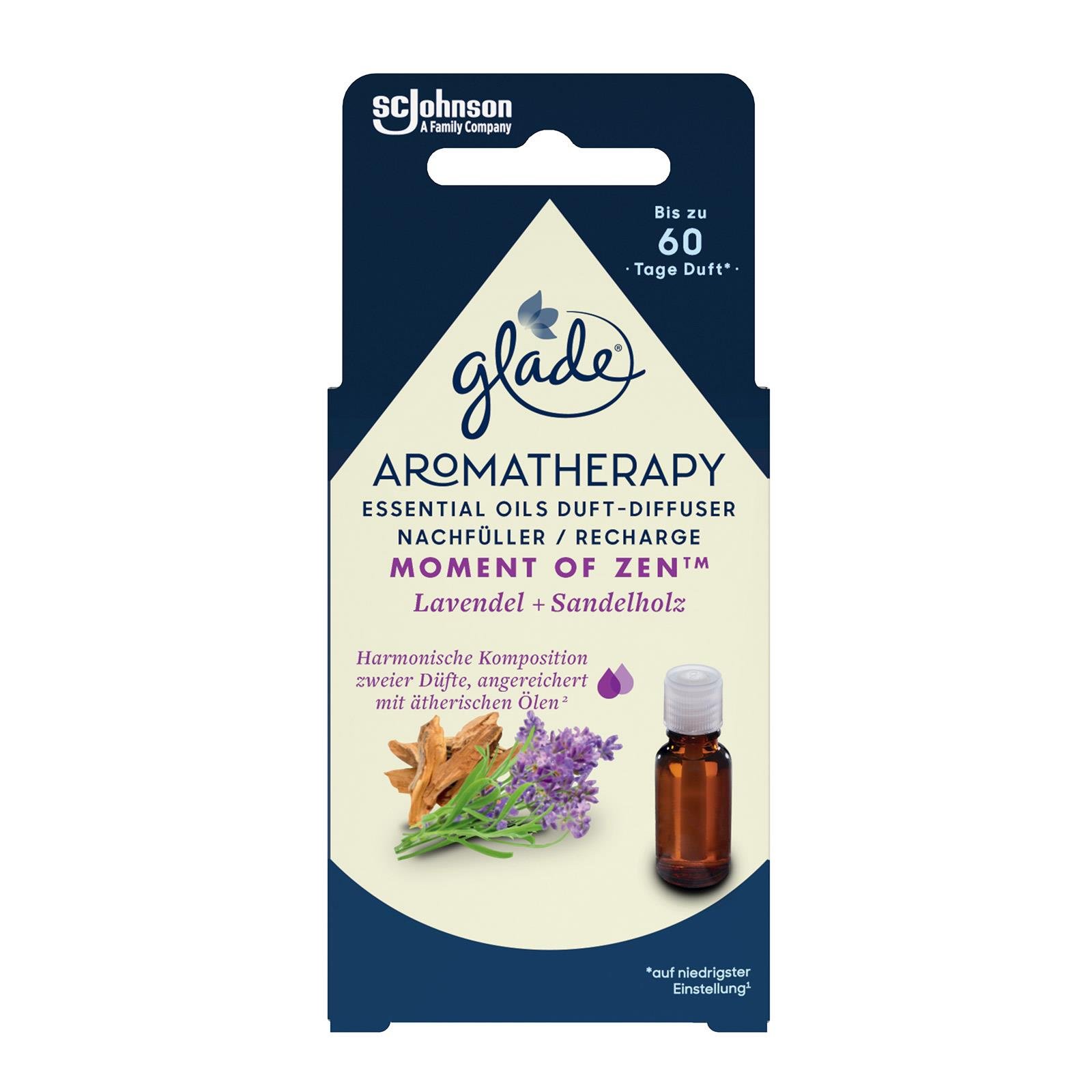 Glade Aromatherapy Moment of Zen Lavendel &amp; Sandelholz Nachfüller ...