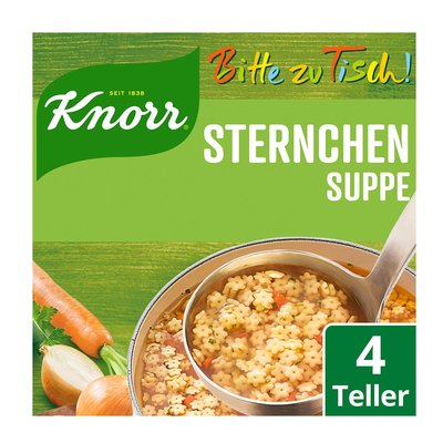 Image of Knorr Bitte zu Tisch Sternchen Suppe