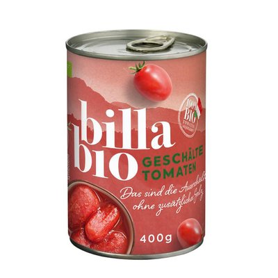 Image of BILLA Bio Geschälte Tomaten