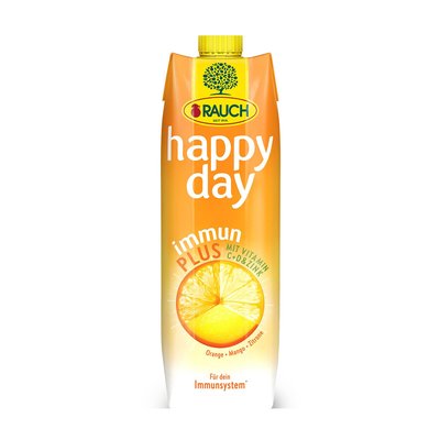 Image of Rauch Happy Day immun Plus Orange - Mango - Zitrone