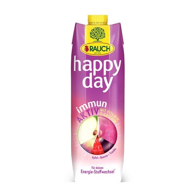 Image of Rauch Happy Day immun Plus Aktiv Apfel - Beeren - Trauben