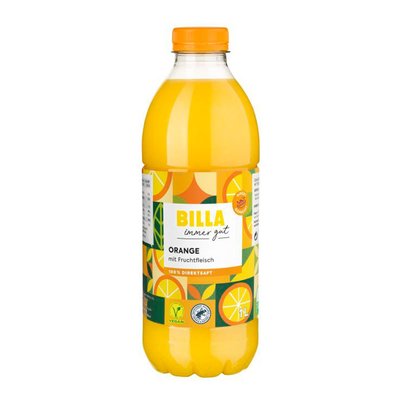 Image of BILLA Orangensaft mit Fruchtfleisch