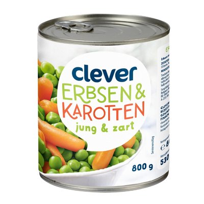 Image of Clever Erbsen & Karotten