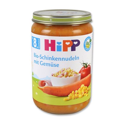 Image of Hipp Bio-Schinkennudeln mit Gemüse