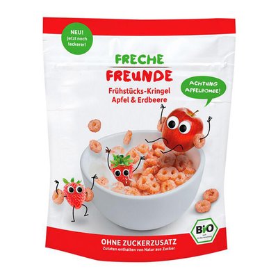 Image of Freche Freunde Frühstücks Kringel Erdbeere
