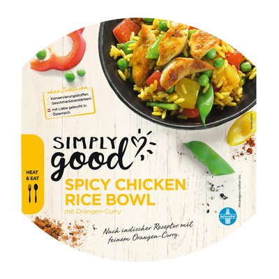 Image of Simply Good Spicy Chicken Rice Bowl