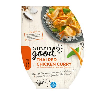 Image of Simply Good Thai Red Chicken Curry