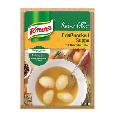 Image of Knorr Kaiserteller Grießnockerlsuppe