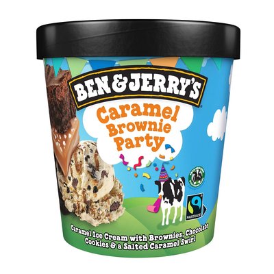Image of Ben & Jerry's Caramel Brownie Party