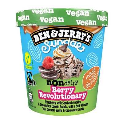 Image of Ben & Jerry's Sundae Berry Revolutionary Non-Dairy