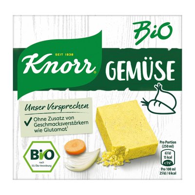 Image of Knorr Bio Bouillon Gemüse