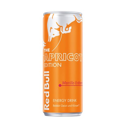 Image of Red Bull Energy Drink Apricot Edition Marille - Erdbeere