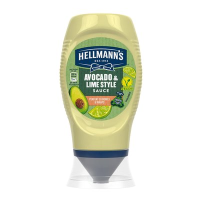 Image of Hellmann's Vegan Avocado & Lime Style Sauce