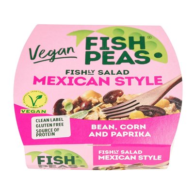 Image of Fish Peas Vegan Fishly Salad Mexican Style