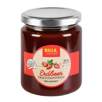 Image of BILLA Erdbeer Fruchtaufstrich