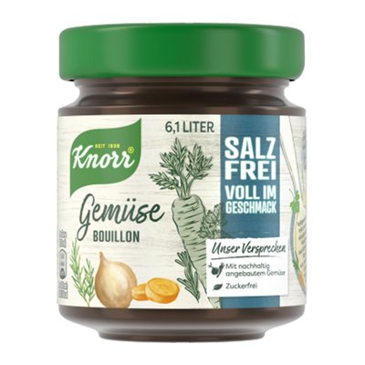 Image of Knorr Gemüse Bouillon Salzfrei