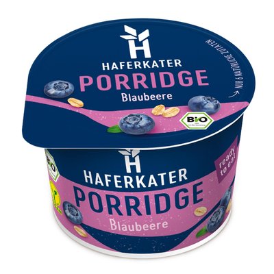 Image of Haferkater Porridge Blaubeere