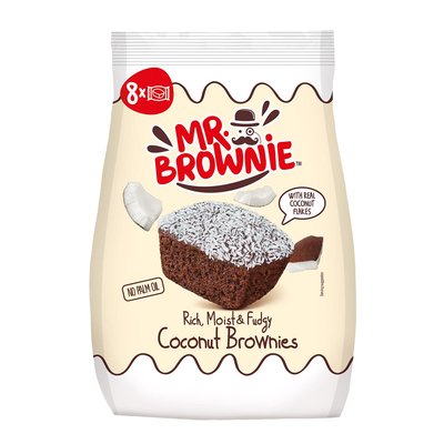 Image of Mr. Brownie mit Kokosflocken