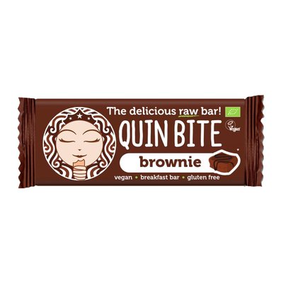 Image of Quinbite Brownie Raw Bar Riegel