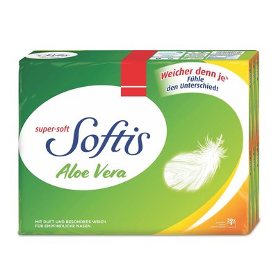 Image of Softis Taschentücher Aloe Vera
