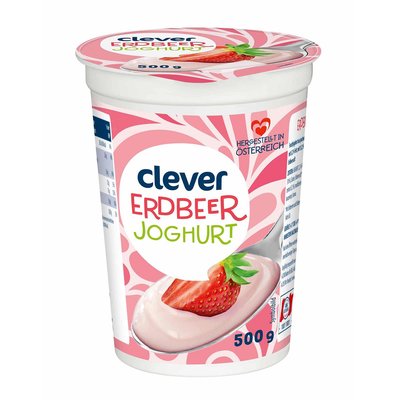 Image of Clever Joghurt Erdbeer