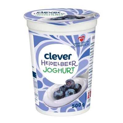 Image of Clever Fruchtjoghurt Heidelbeer