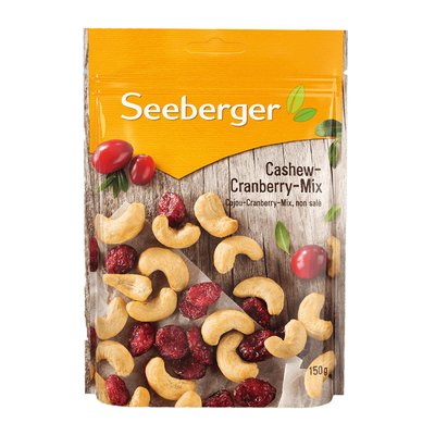 Image of Seeberger Cashew-Cranberry Mix