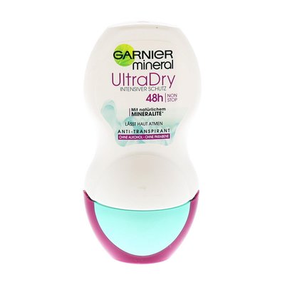 Image of Garnier Mineral Deo Roll On Ultra Dry