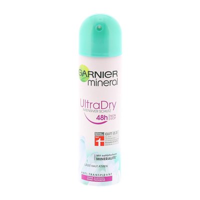 Image of Garnier Mineral Deo Spray Ultra Dry