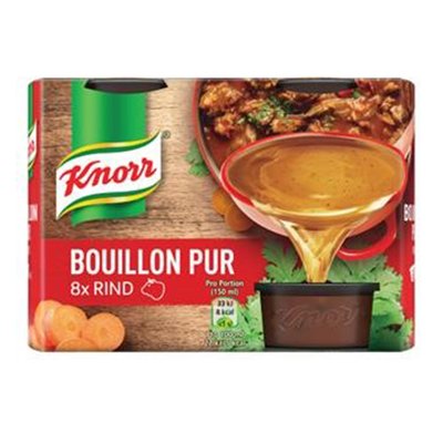 Image of Knorr Bouillon Pur mit Rind