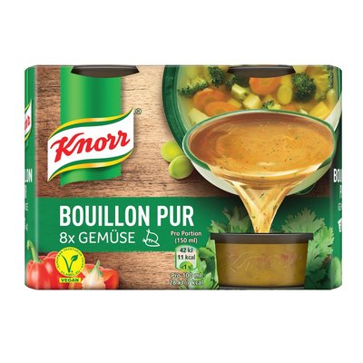 Image of Knorr Bouillon Pur Gemüse