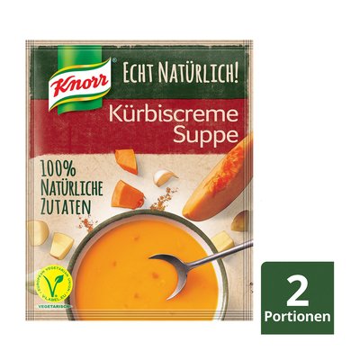 Image of Knorr Echt Natürlich! Kürbiscremesuppe