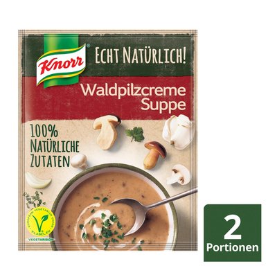 Image of Knorr Echt Natürlich! Waldpilzcremesuppe